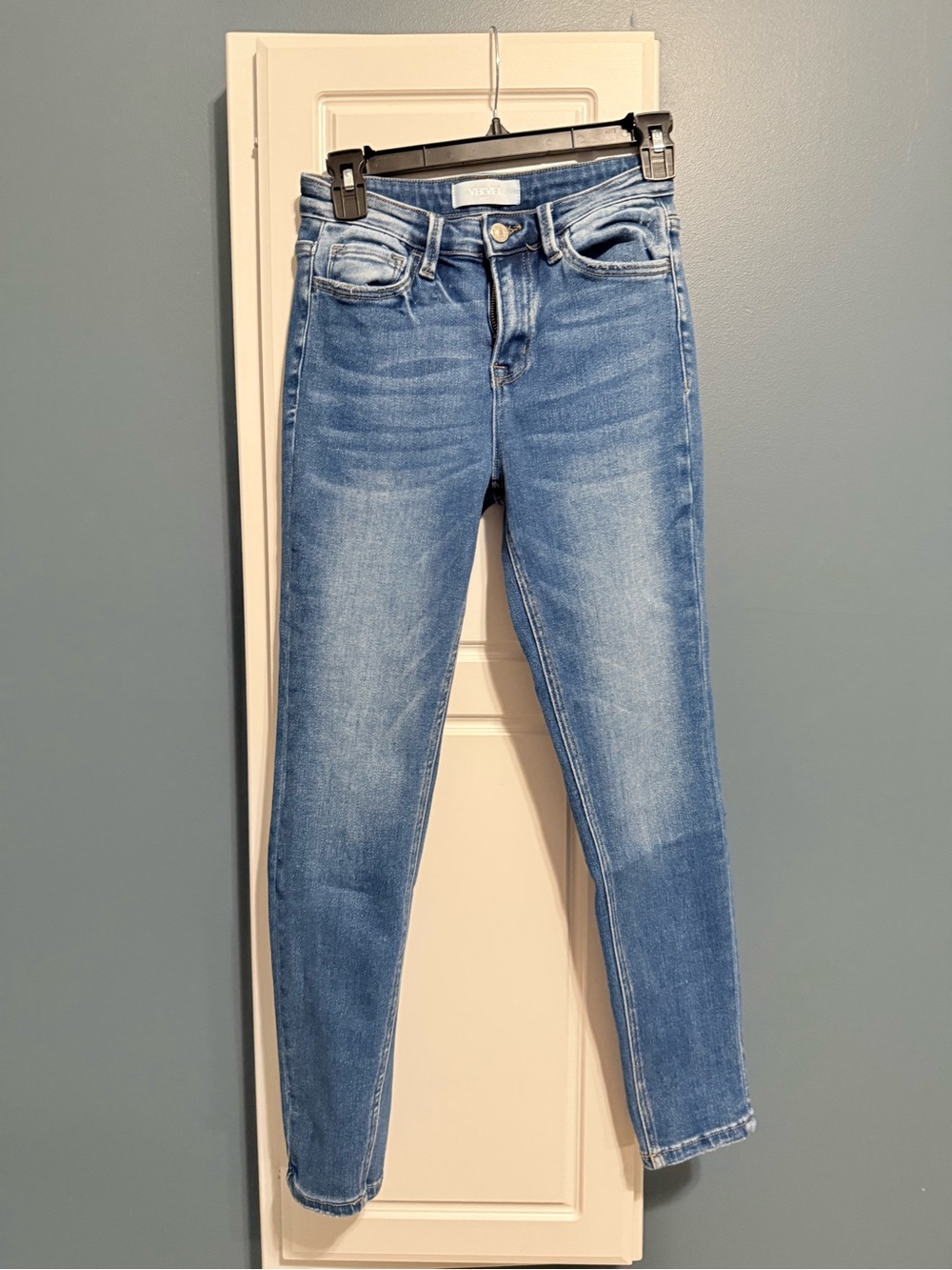Vervet/ High-Rise Light Blue Women’s Skinny Jeans